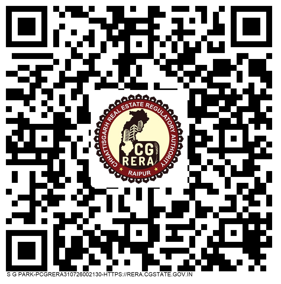 S G PARK CG-RERA QR code